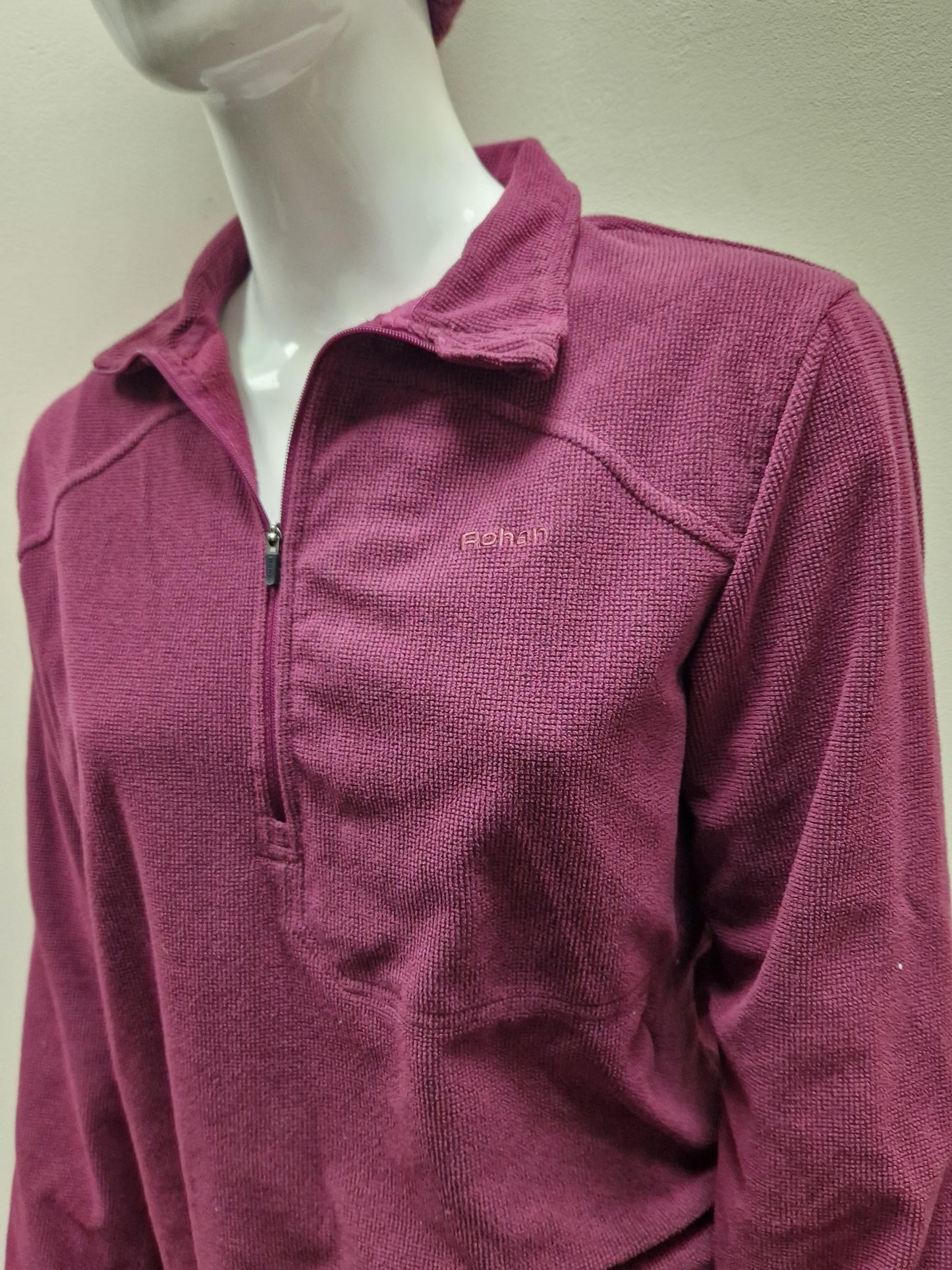Rohan Ladies Burgundy Fleece - Size Large
