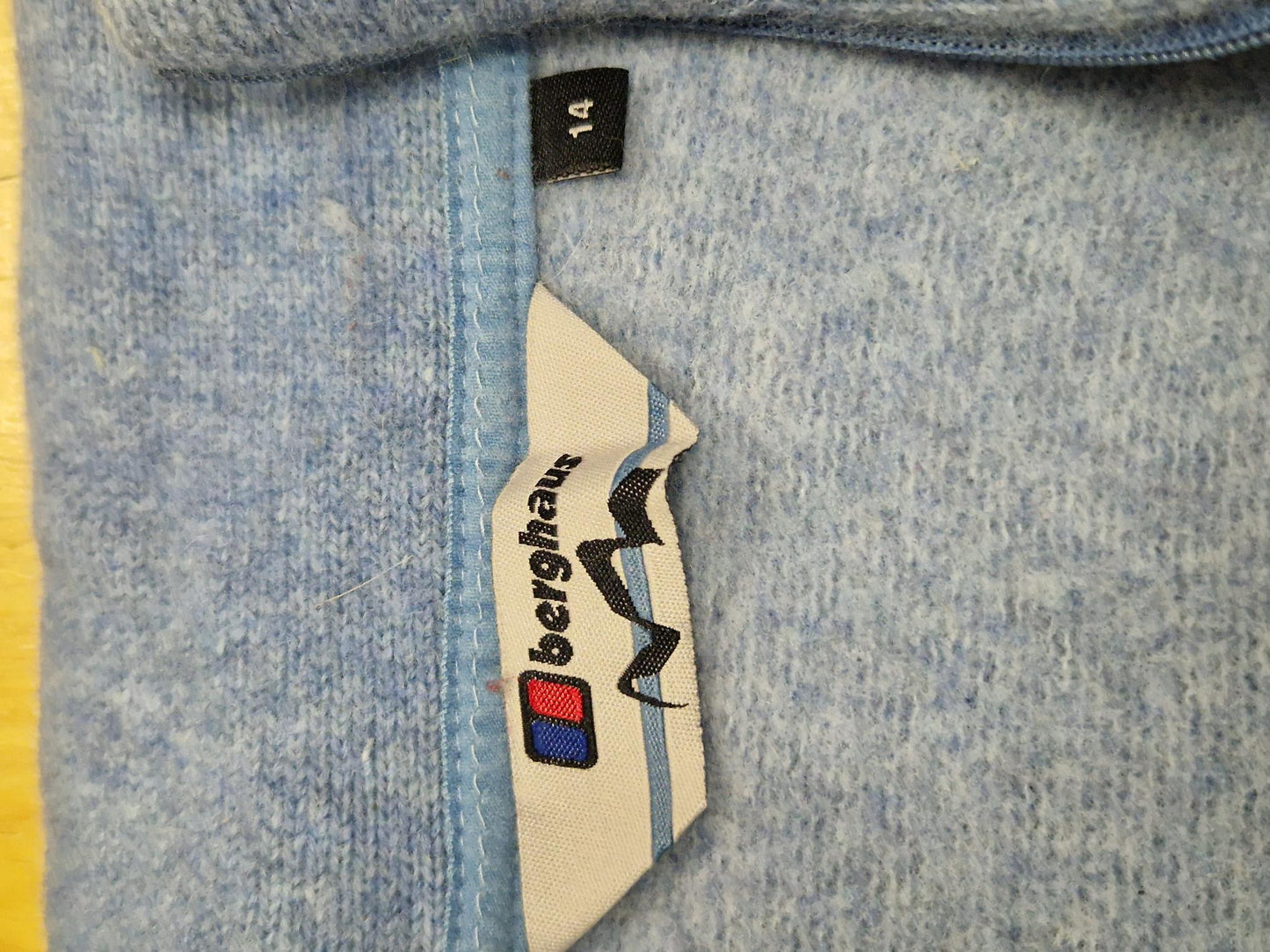 Berghaus Ladies Light Blue Jumper - Size 14