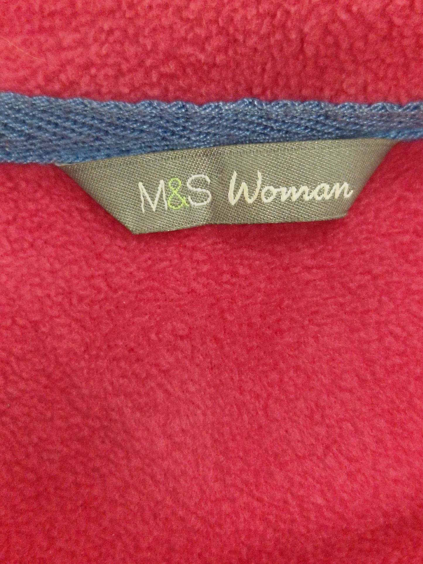 M&S Ladies Fleece in Pink - Size 14