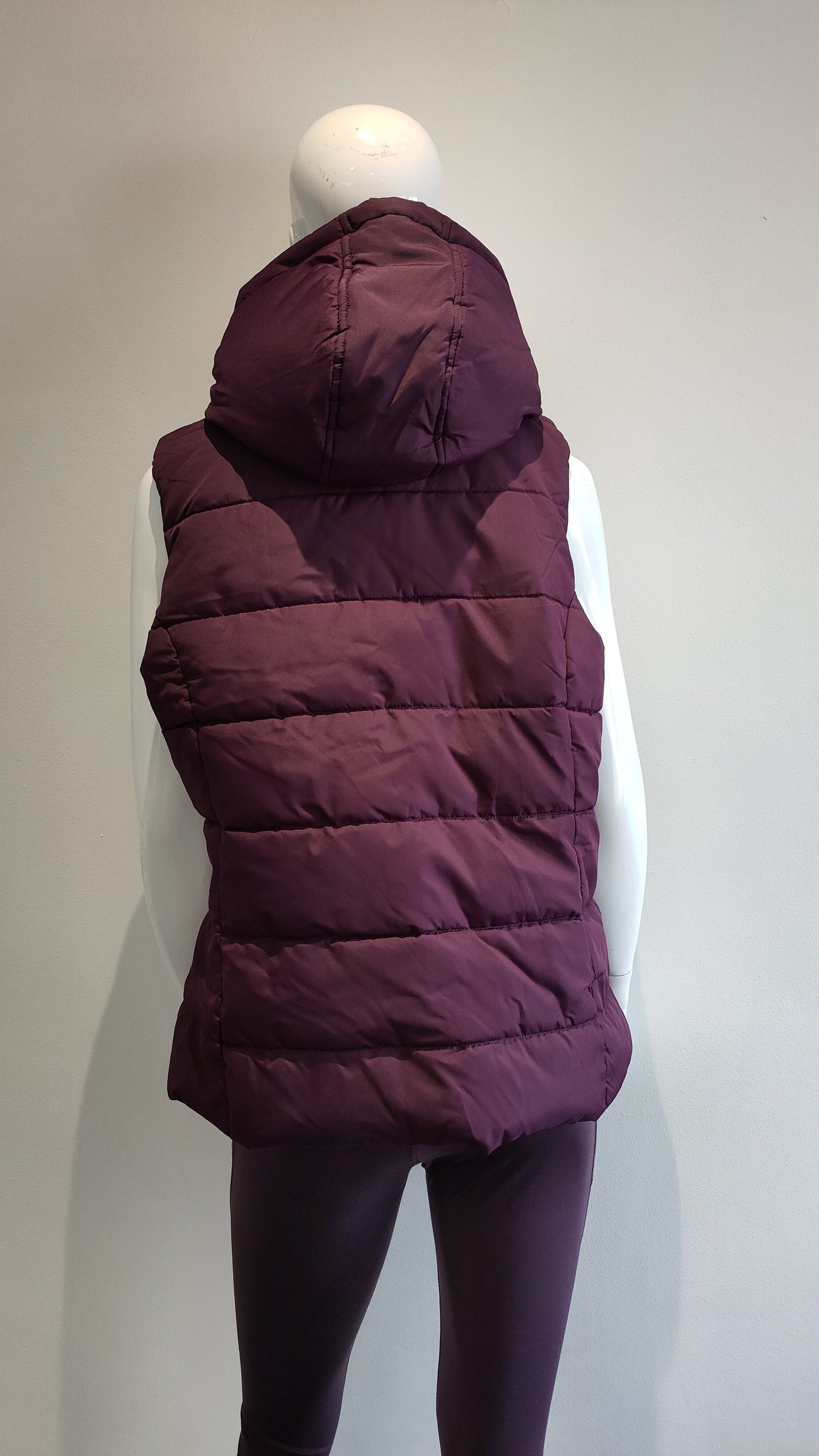 Female Peter Storm Faux Fur lined Hooded Gilet Size 14