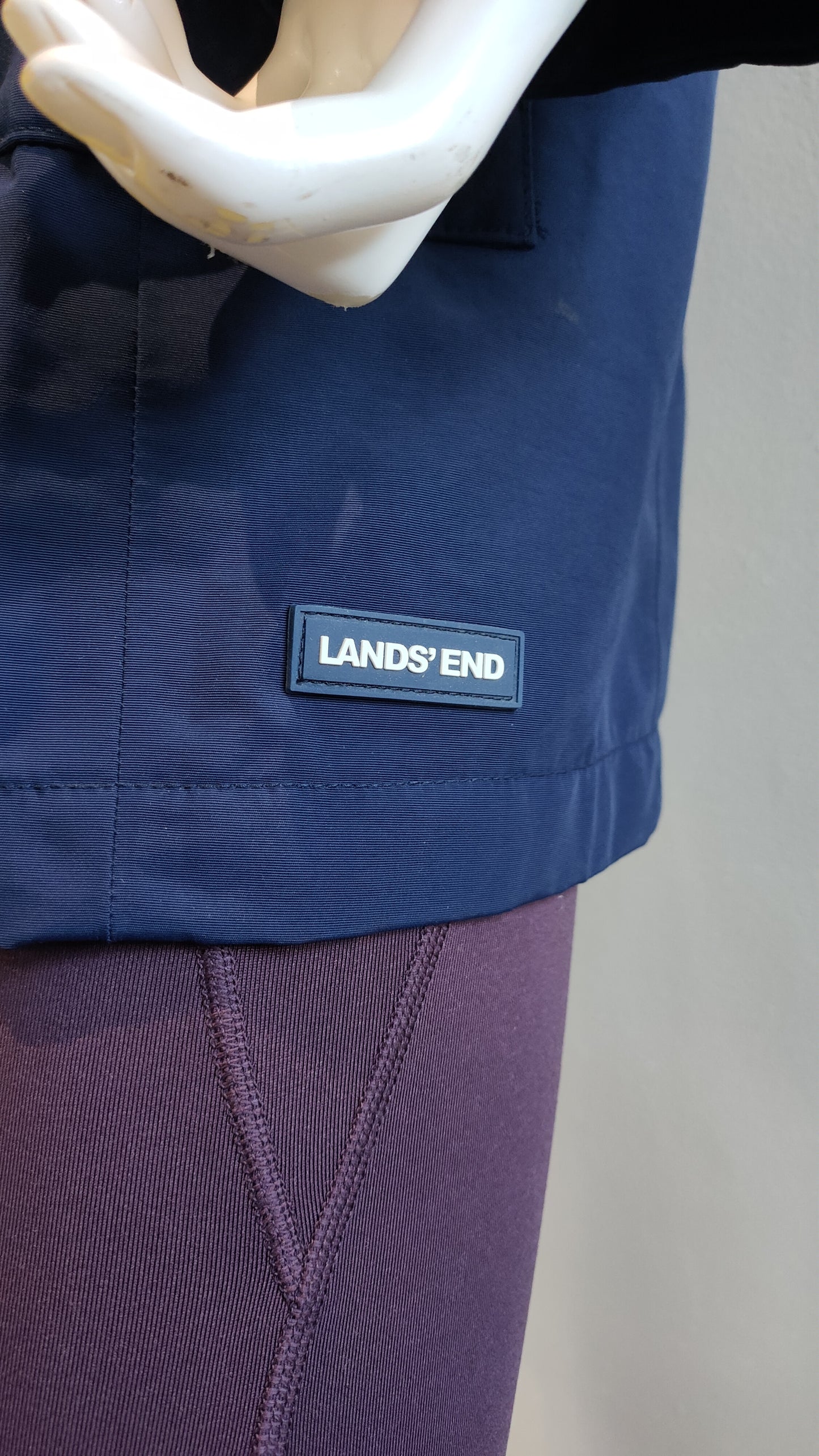 Female Lands End Waterproof Jacket Medium