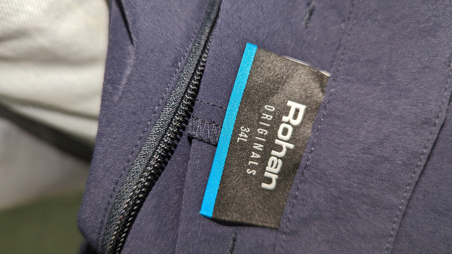 Mens Rohan Walking Trousers - Size 34r