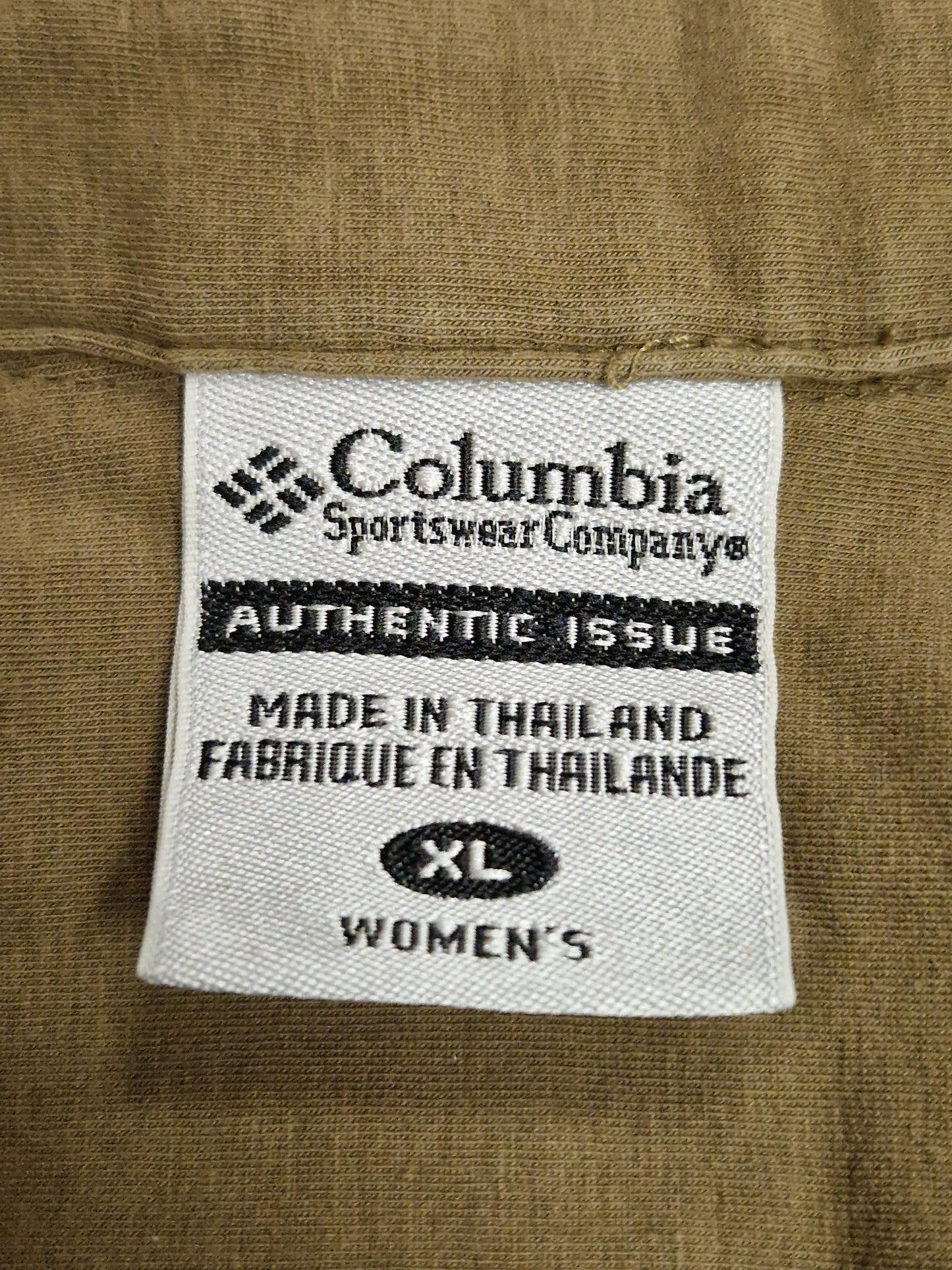 Columbia Ladies Blouse in Light Brown - Size Large