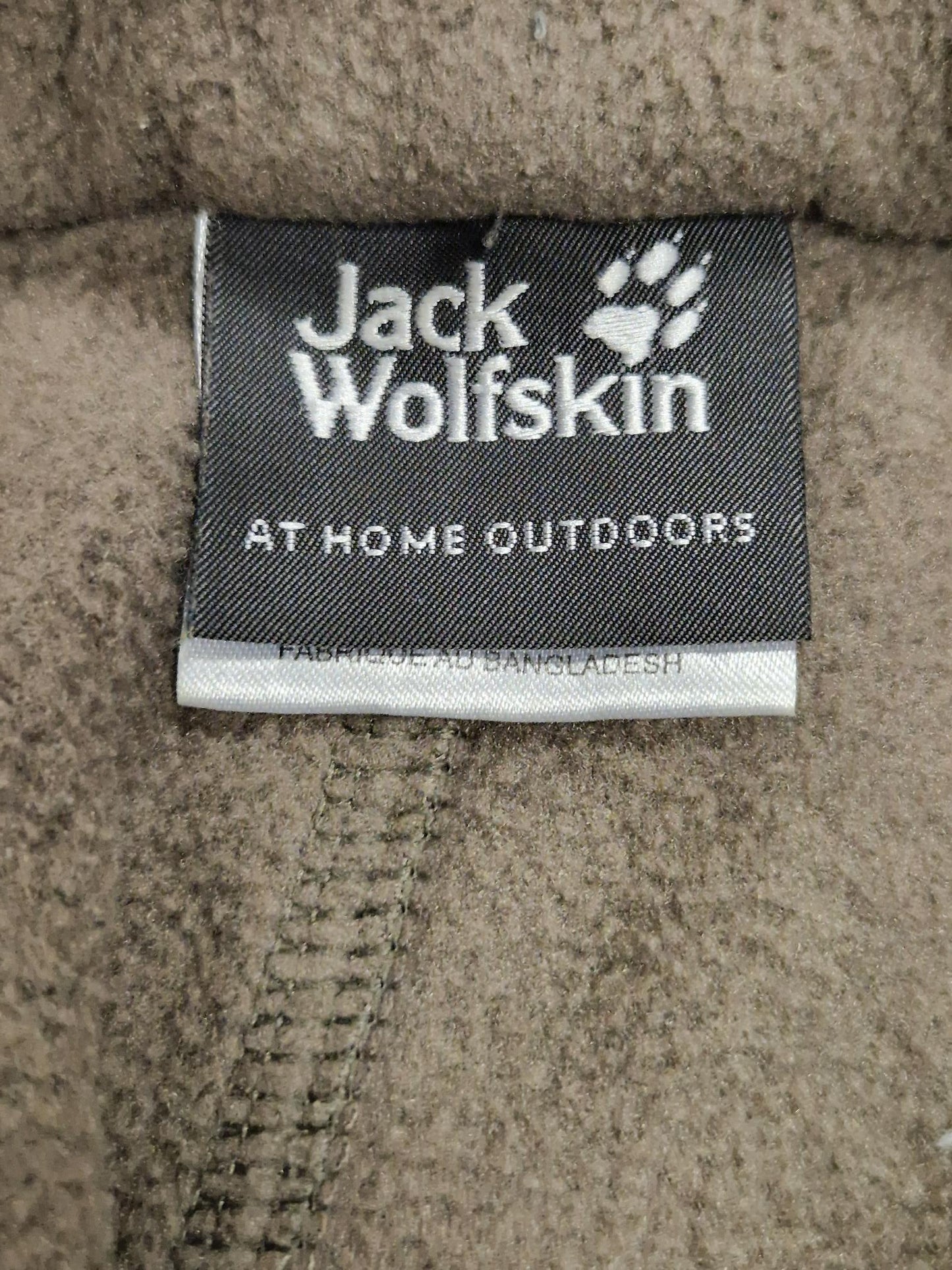 Jack Wolfskin Ladies Fleece in Light Brown - Size 18/20