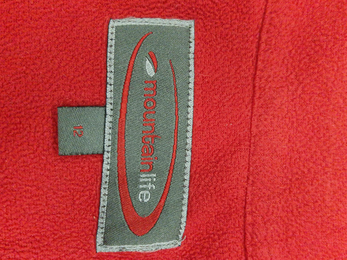 Mountain Life Ladies Fleece in Red - Size 12