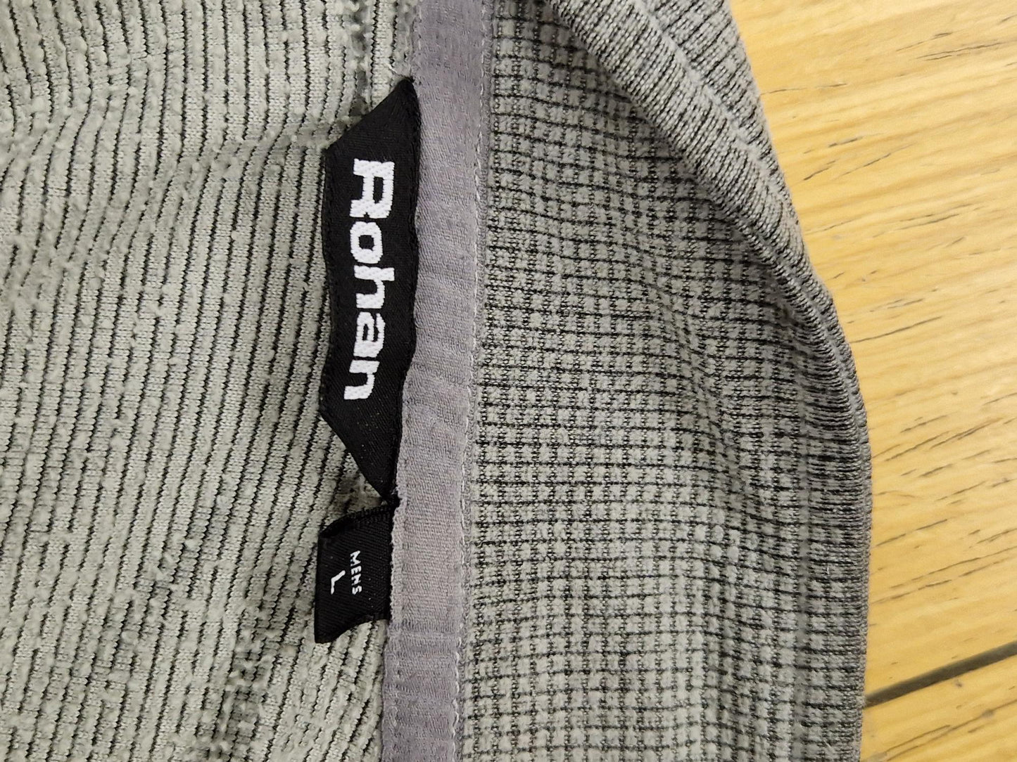 Rohan Mens Fleece in Grey - Size Large