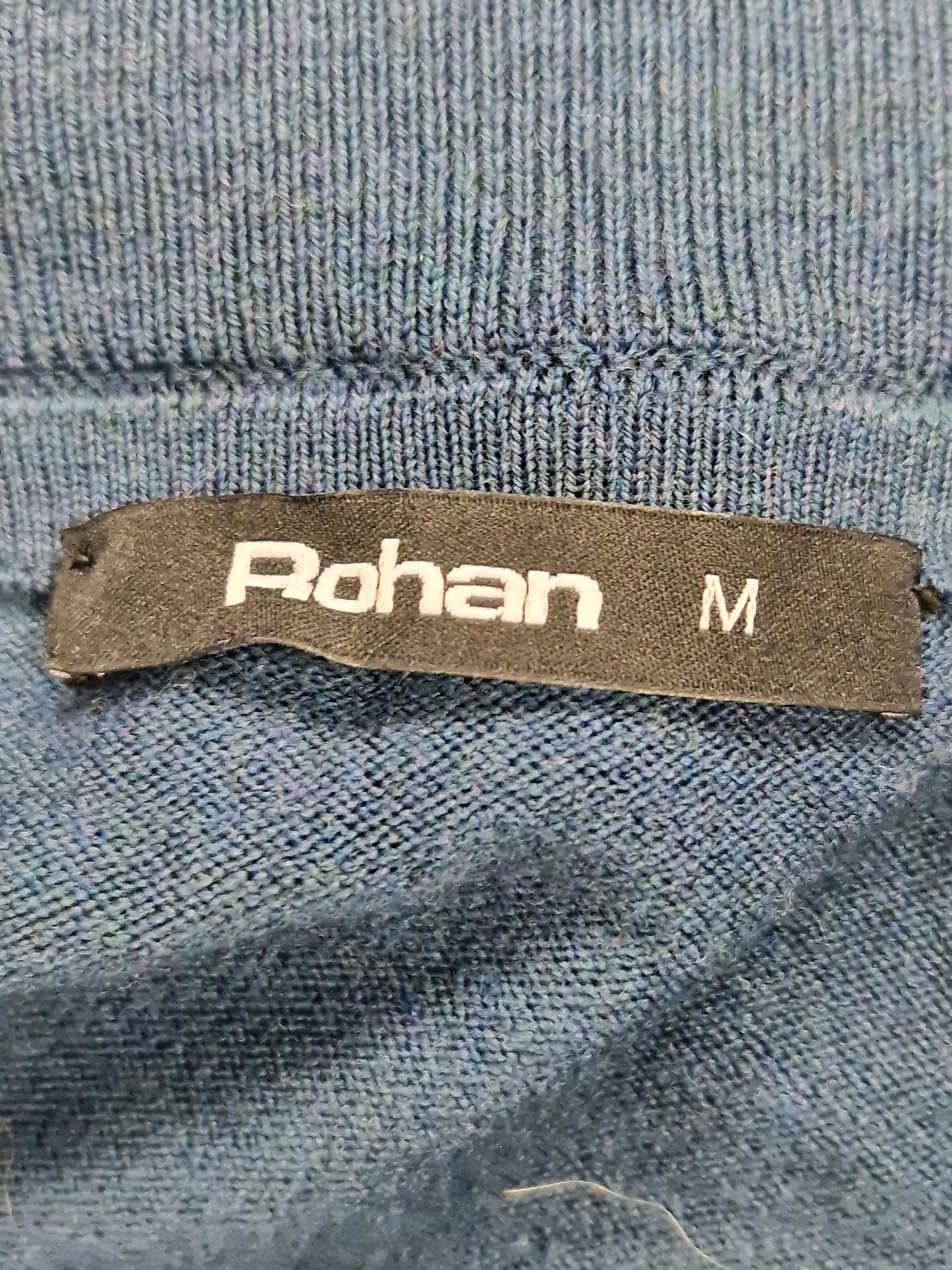Rohan Mens Long Sleeve top in Teal - Size Medium