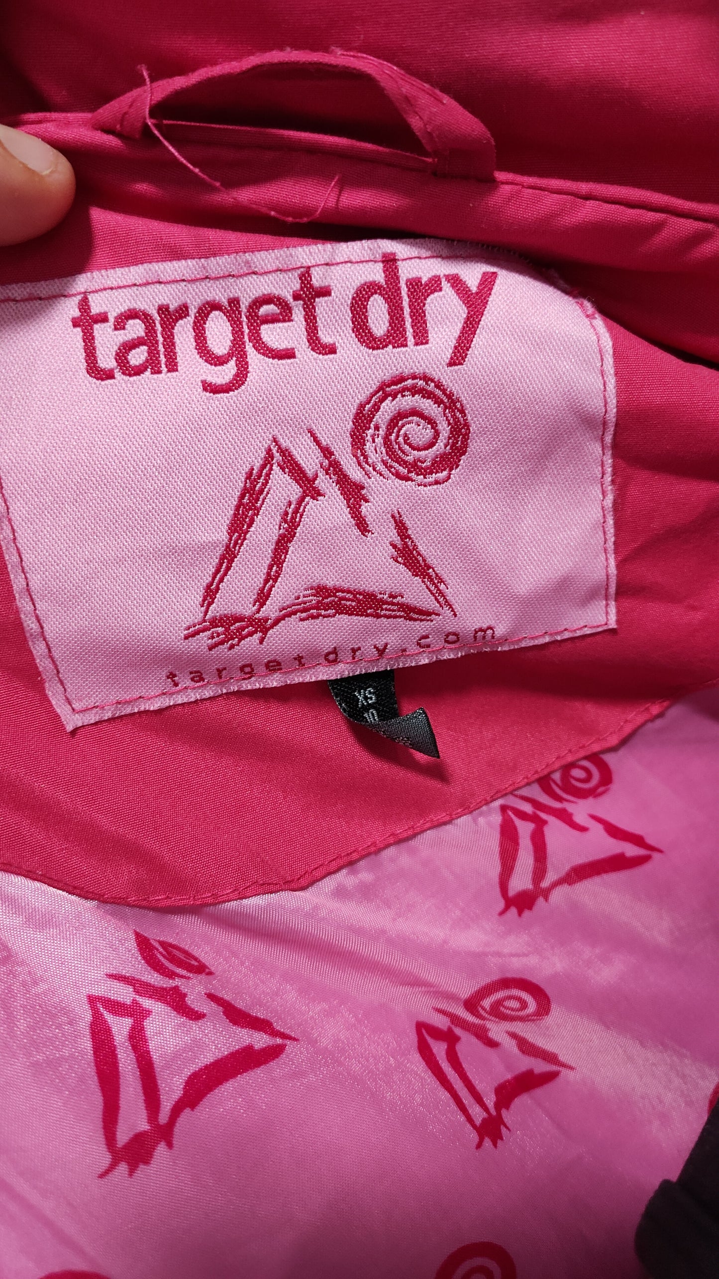 Female - Target Dry Hooded Rain Jacket XS