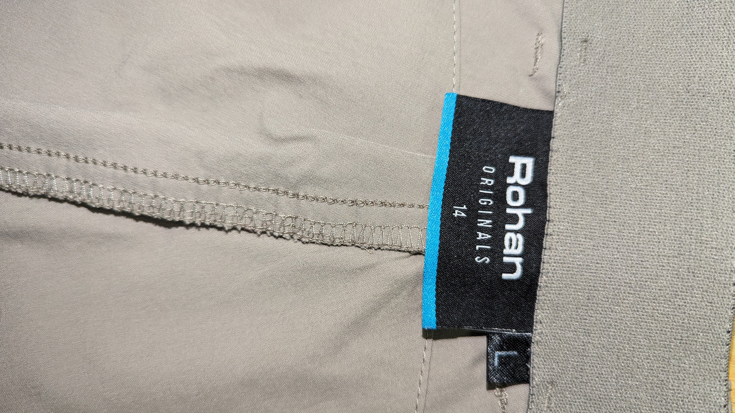 Ladies Rohan Walking Trousers - Size 14/L